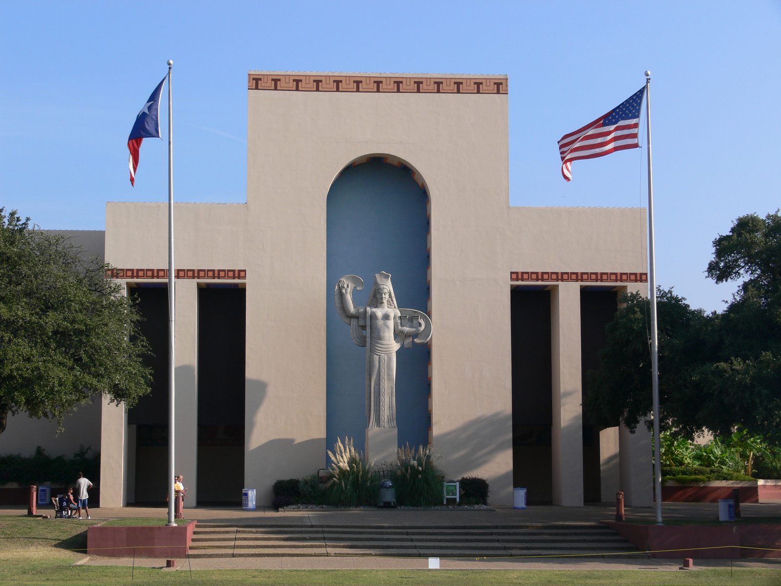 The Art Deco Esplanade at Fair Park, South Dallas